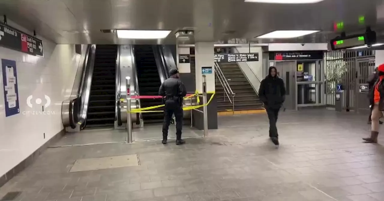 Woman slashed on subway escalator in Lower Manhattan