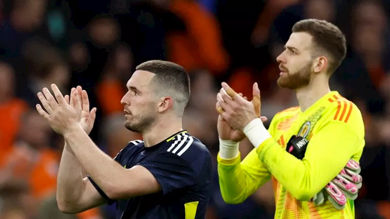 Scotland embarrassed by Dutch thrashing, McGinn says