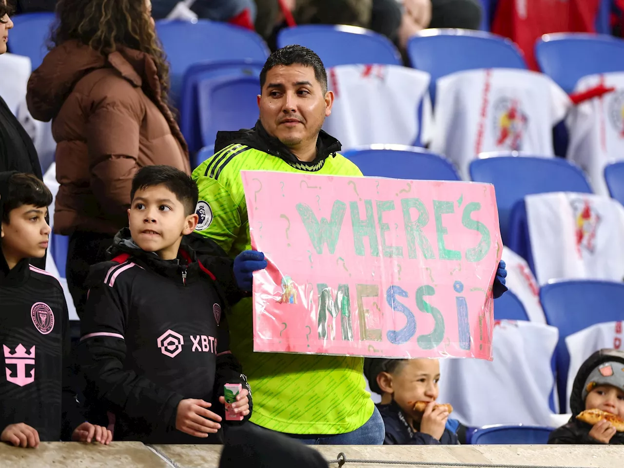 Sin Messi, Inter Miami se llevó una dura paliza de su visita a Nueva York