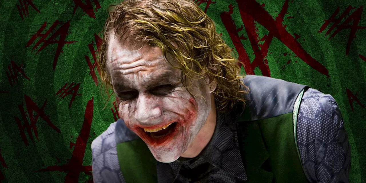 There Was a Good Reason Heath Ledger’s Joker Was Licking His Lips