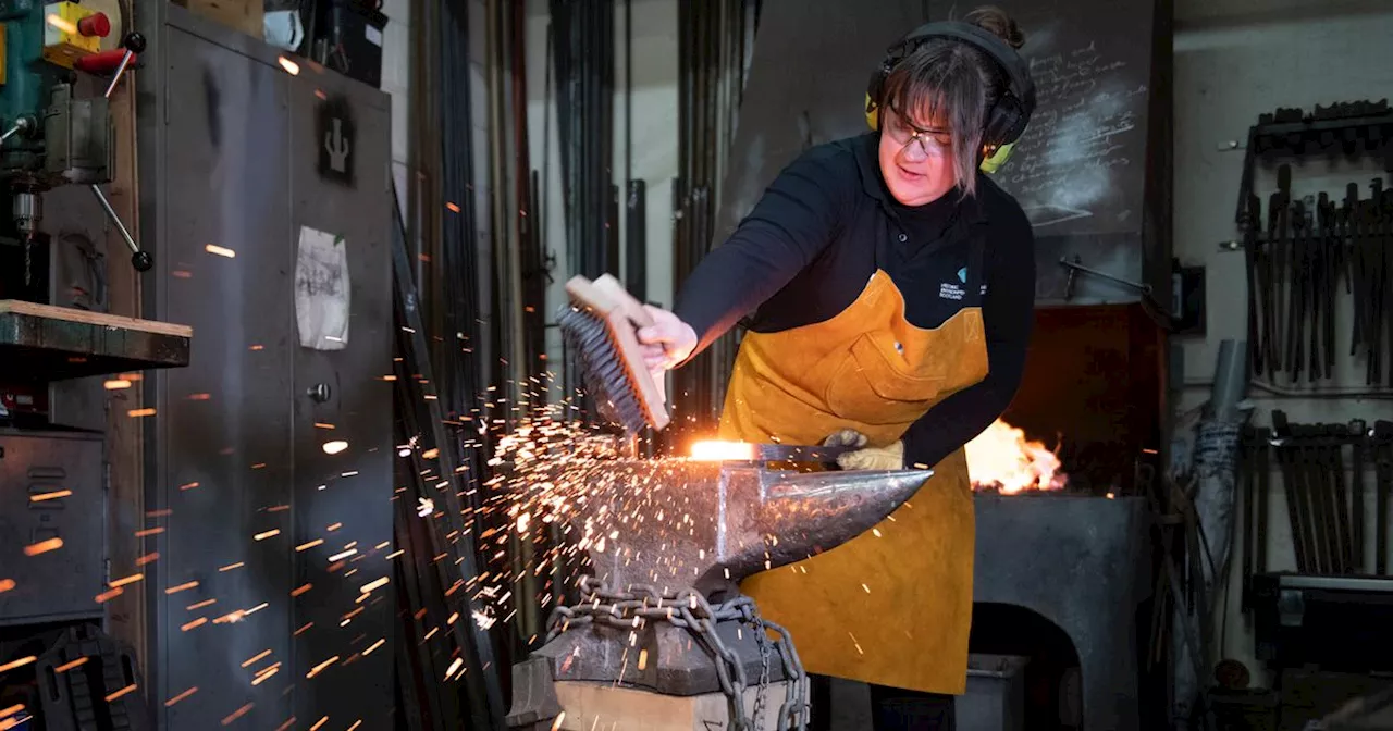 Meet the Scots woman who's keeping traditional blacksmithing alive