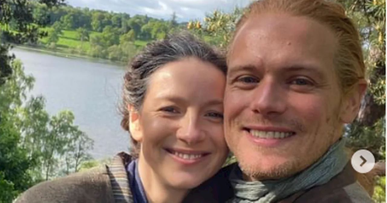 Outlander's Caitriona and Sam confirm what they'll pinch from set when show ends