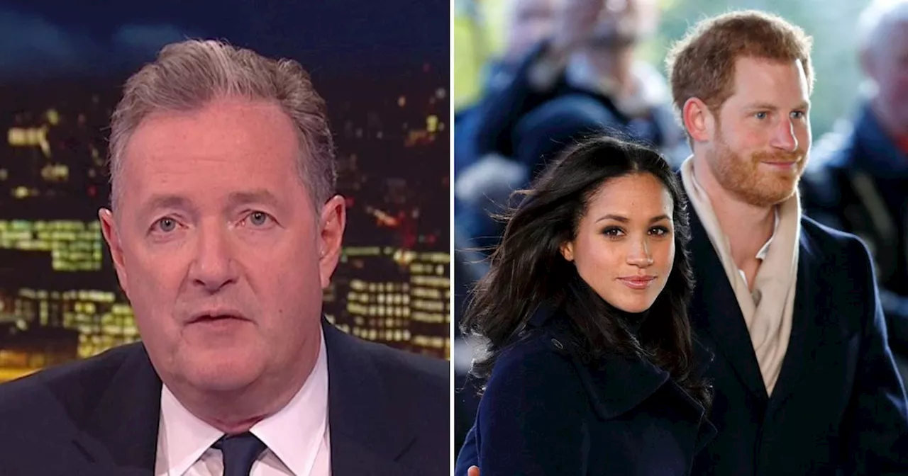 Piers Morgan slams Harry and Meghan Markle as they send love to Kate Middleton