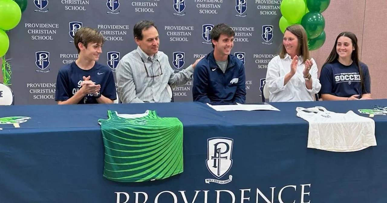 Providence Christian runner Wyatt Mixson signs with Enterprise State