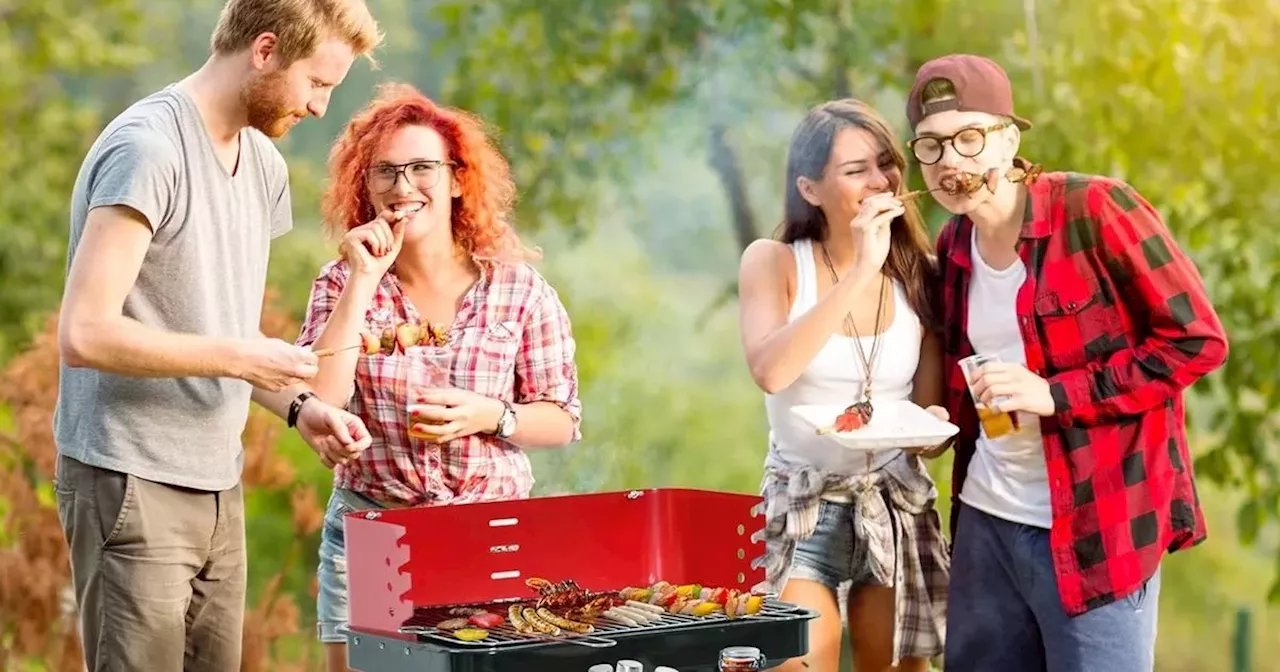 Amazons' 'sturdy' foldable BBQ perfect for camping half price