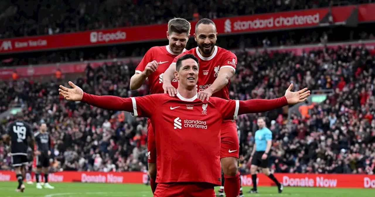 Liverpool Legends player ratings as relentless Torres inspires Ajax comeback