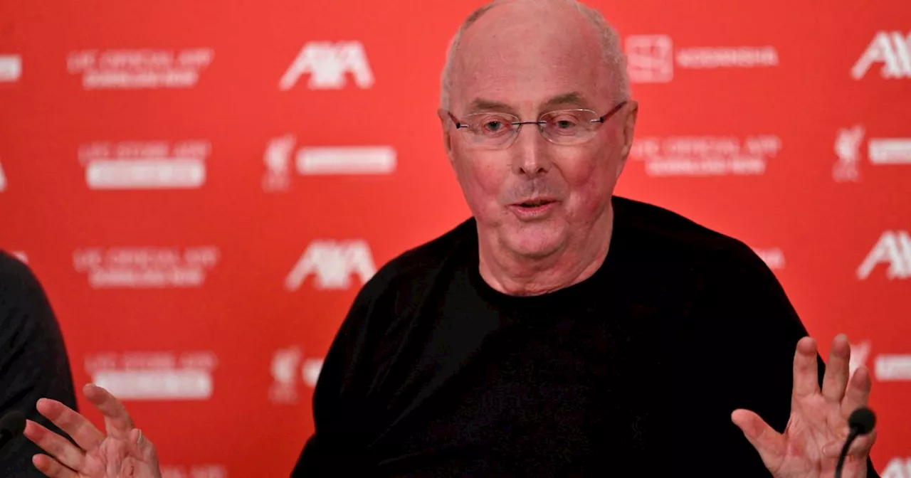 Sven-Goran Eriksson reveals he was close to becoming Liverpool manager