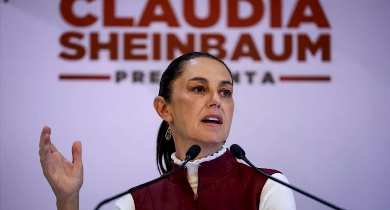 Claudia Sheinbaum: 'Vamos a ganar el debate, así hablemos primero en medio o al final'