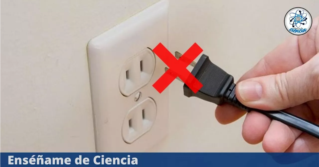 Estos son los aparatos que debes desconectar cuando NO estás en casa