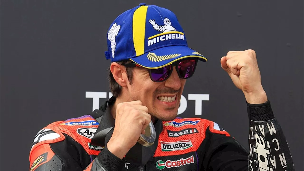 Maverick Viñales festeggia dopo la Sprint: 'Felice di essere tornato al mio livello'