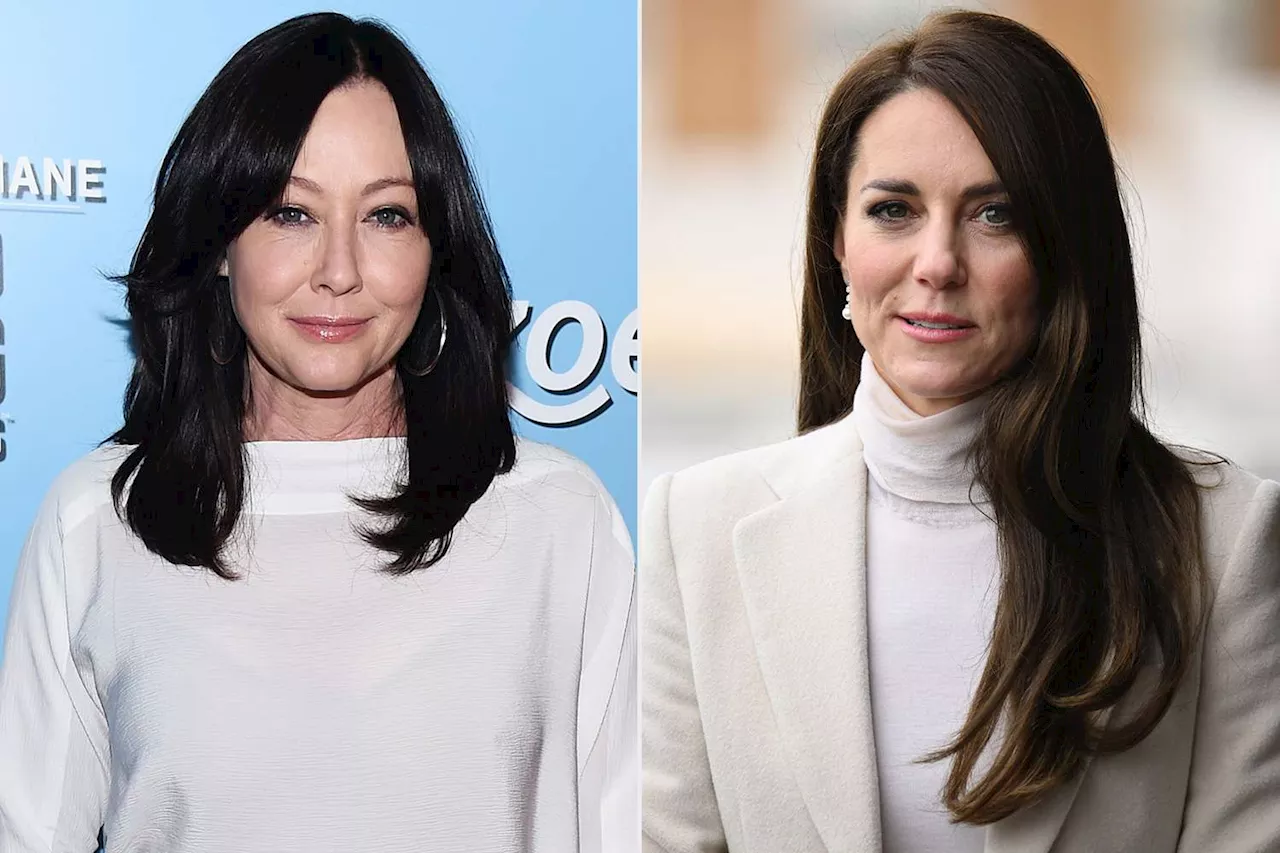 Shannen Doherty praises Kate Middleton's 'strength' following cancer diagnosis