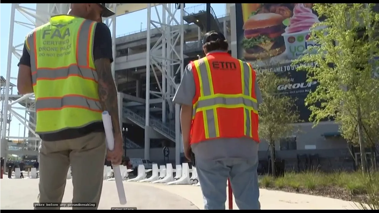 Work is already being done on Stadium of the Future before deal is finalized