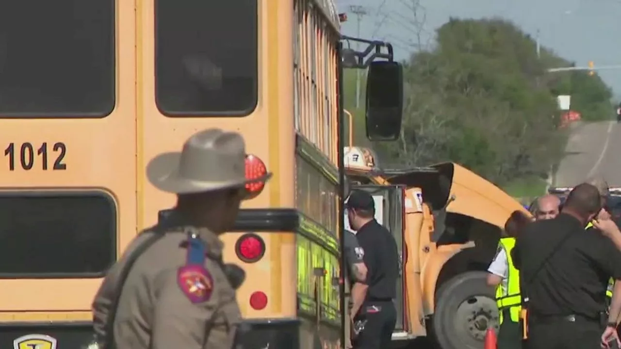 Two Killed in Major Crash Involving School Bus in Bastrop County