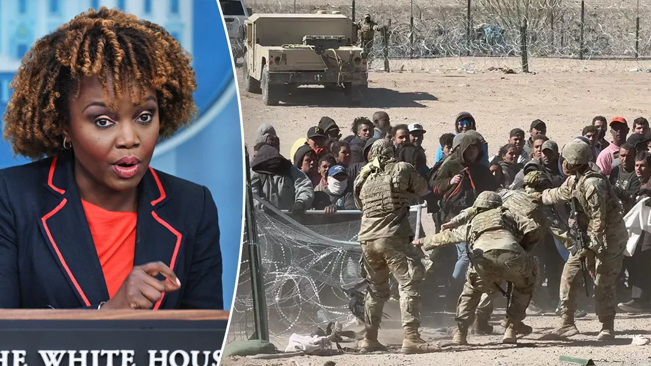 Karine Jean-Pierre bashed for suggesting migrants storming border is Abbott's responsibility: 'Beyond belief'