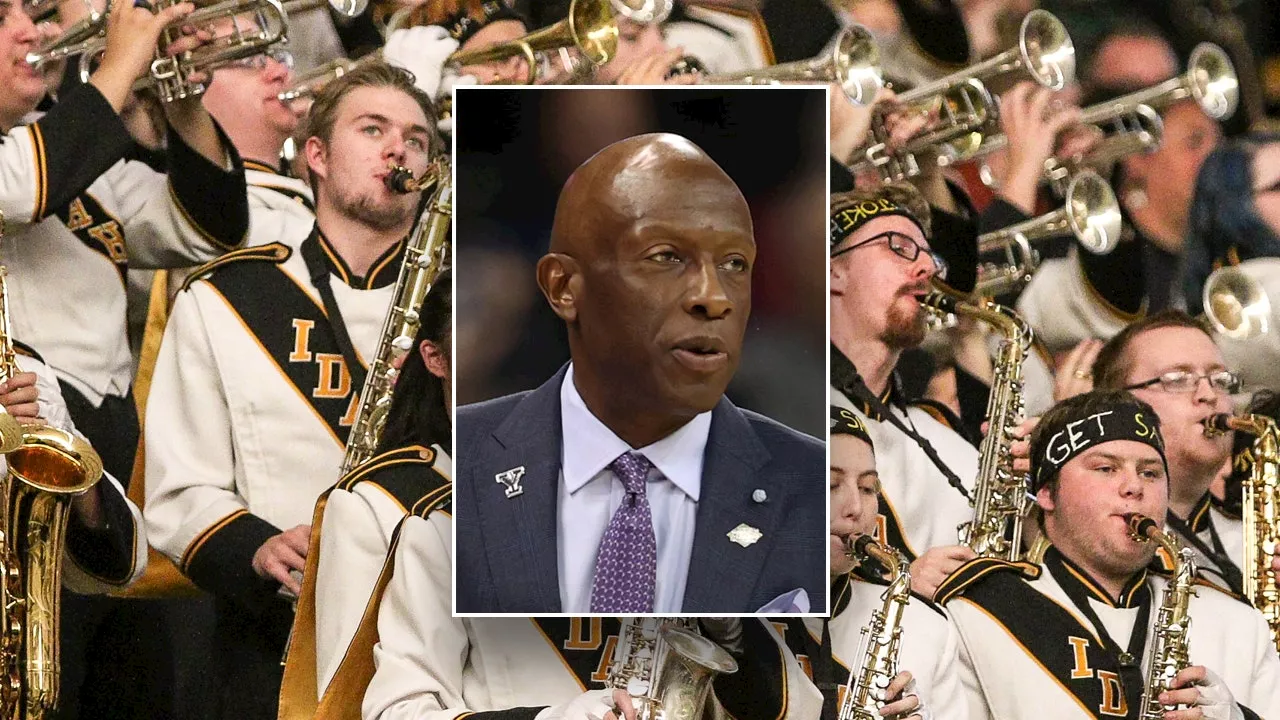 University of Idaho band steps in to support Yale basketball for NCAA tournament