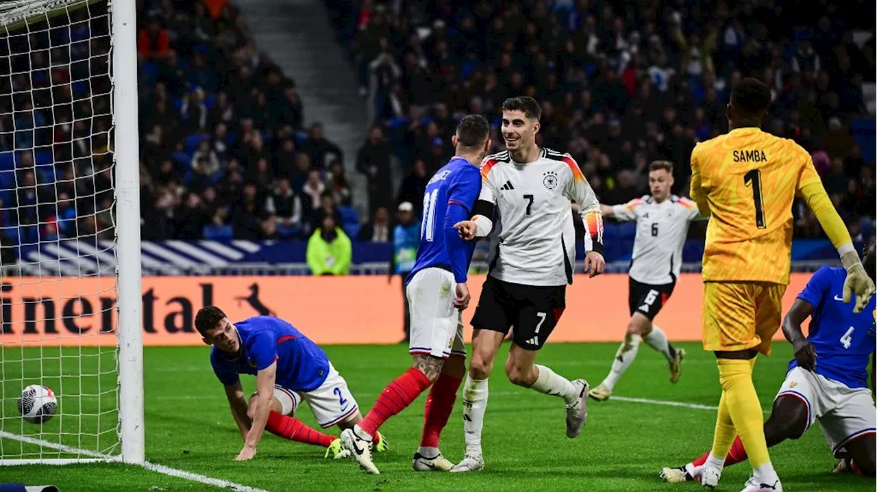 Football : l'équipe de France battue par l'Allemagne pour son dernier gros test avant l'Euro 2024