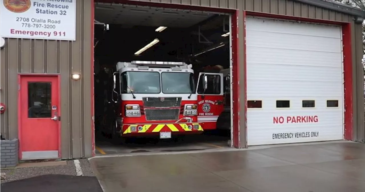 West Kelowna gets green light to borrow $8M for new firehall