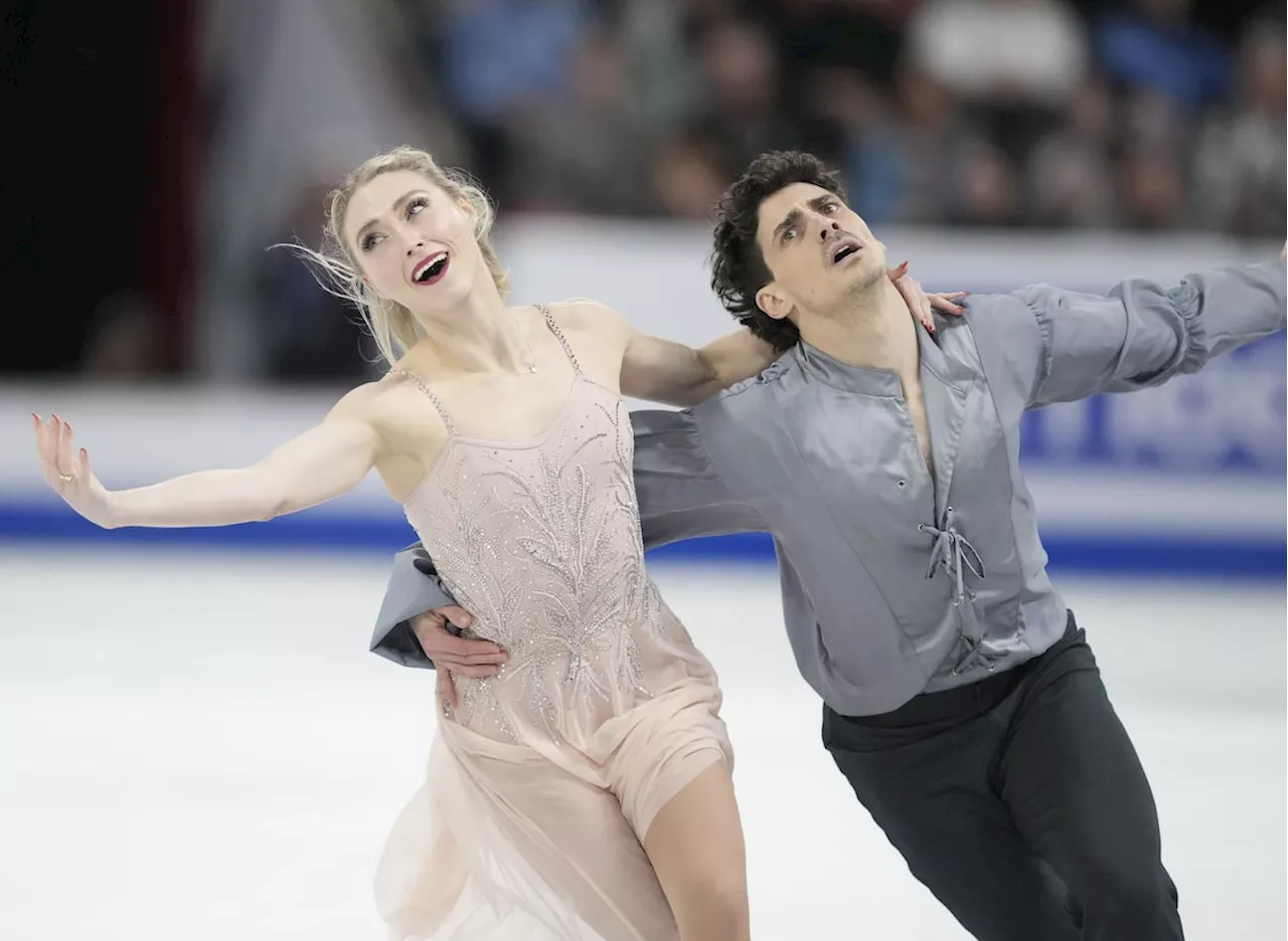 Canada’s Gilles, Poirier claim ice dance silver at figure skating worlds