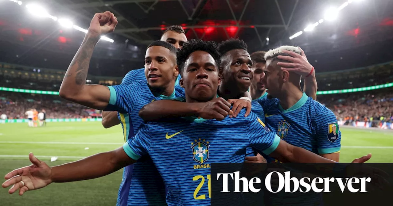 Brazil starlet Endrick scores only goal to dent England’s Euro 2024 buildup