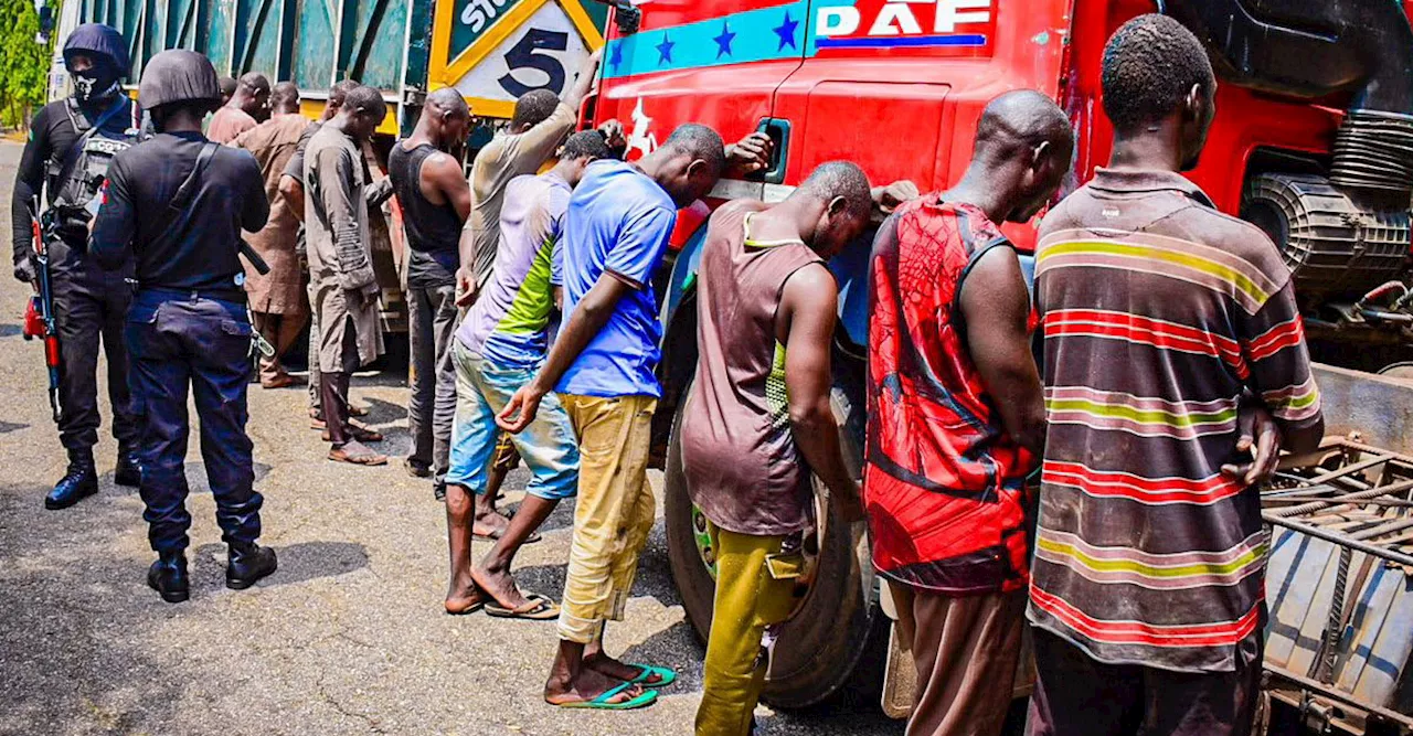 NSCDC arrest 7 suspected rail tracks vandals in Plateau