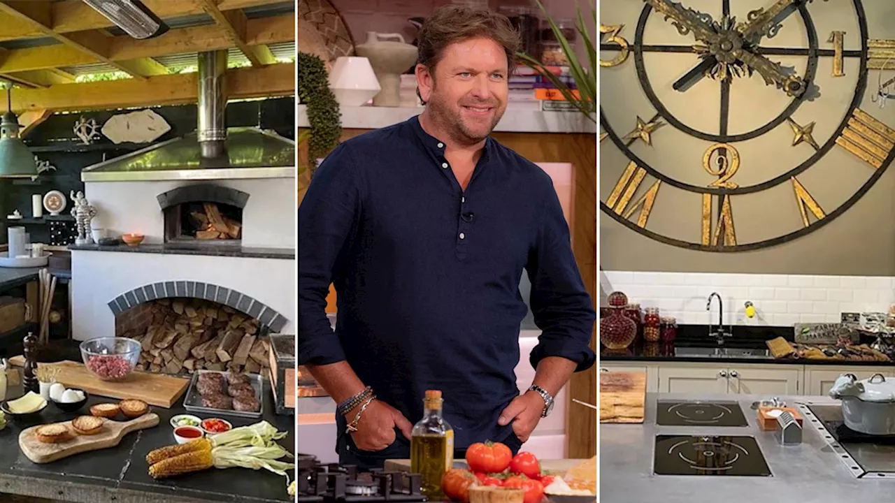 James Martin's grand seven-bedroom bachelor pad following Louise Davies split