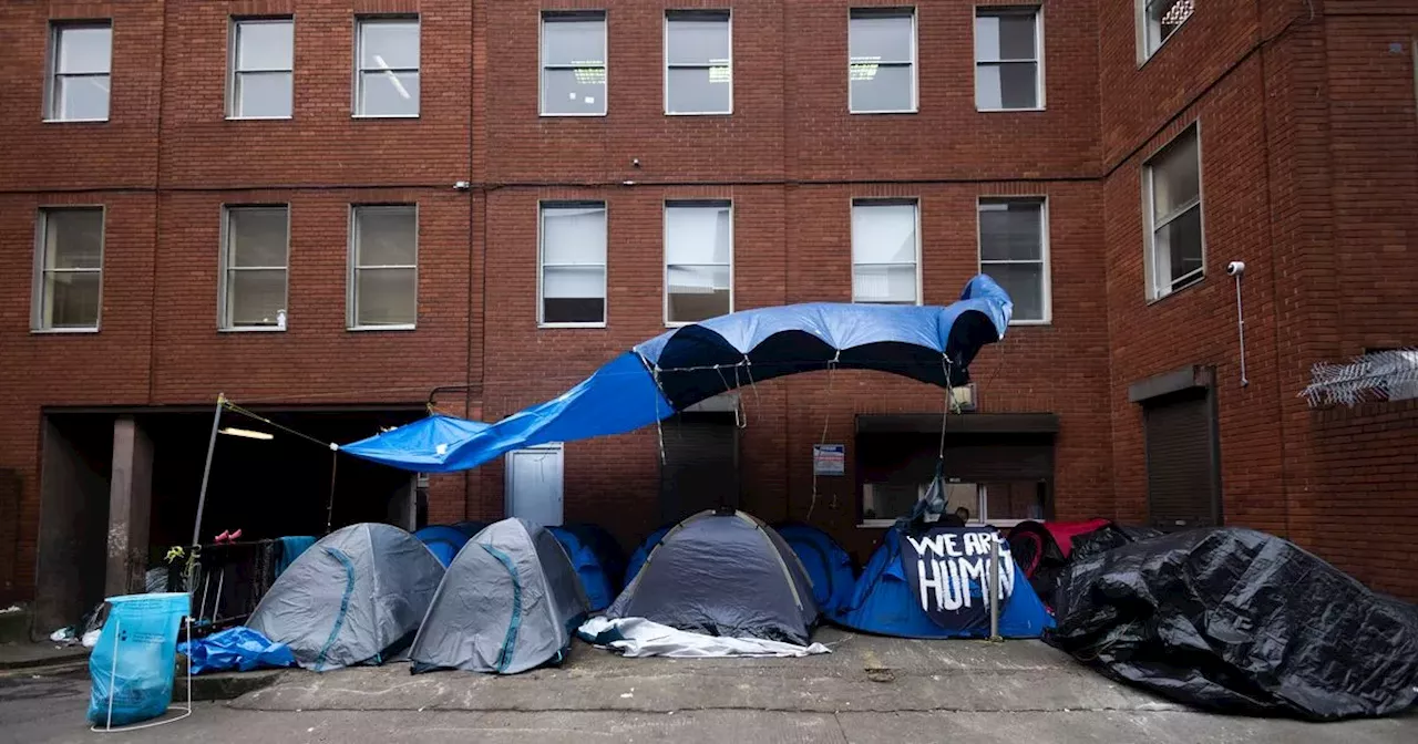 Criminal complaint made over removal of asylum seeker tents in Dublin