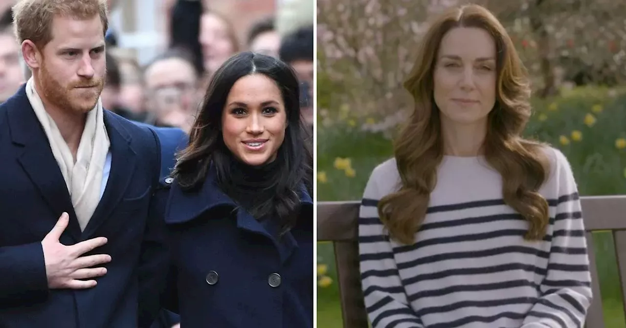 Harry and Meghan had 'no idea' of Kate's cancer until video was shared online