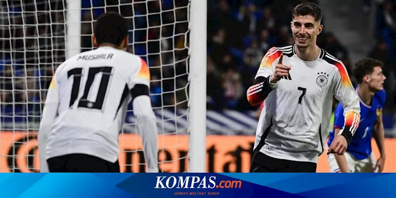 Hasil Prancis Vs Jerman 0-2, Gol Kilat Warnai Kemenangan Der Panzer