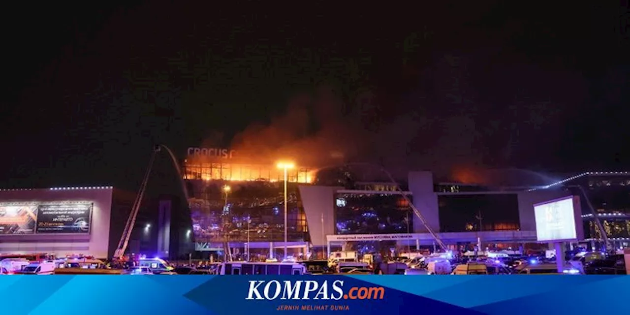 UPDATE Penembakan Konser Moskwa: 93 Orang Tewas, Rusia Tangkap 11 Orang