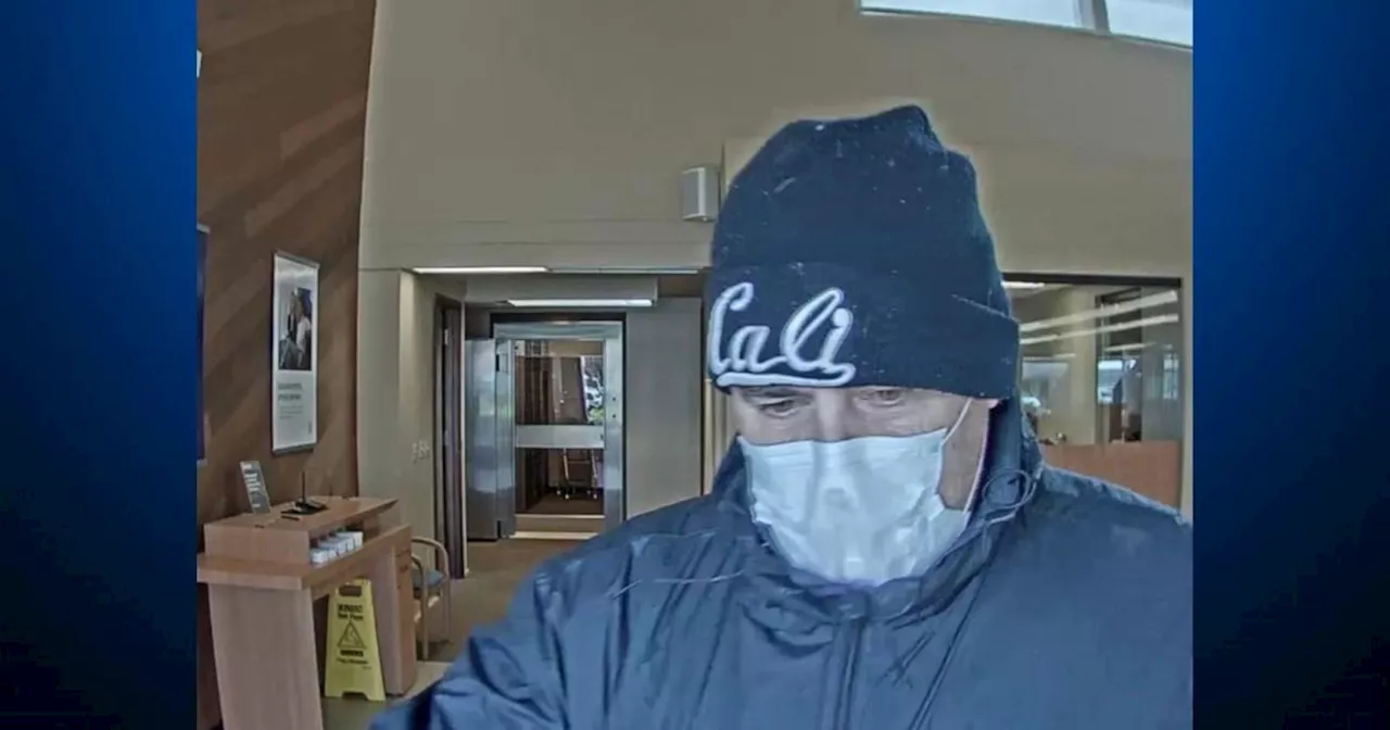 Santa Rosa police release photo of bank robbery suspect who remains at large