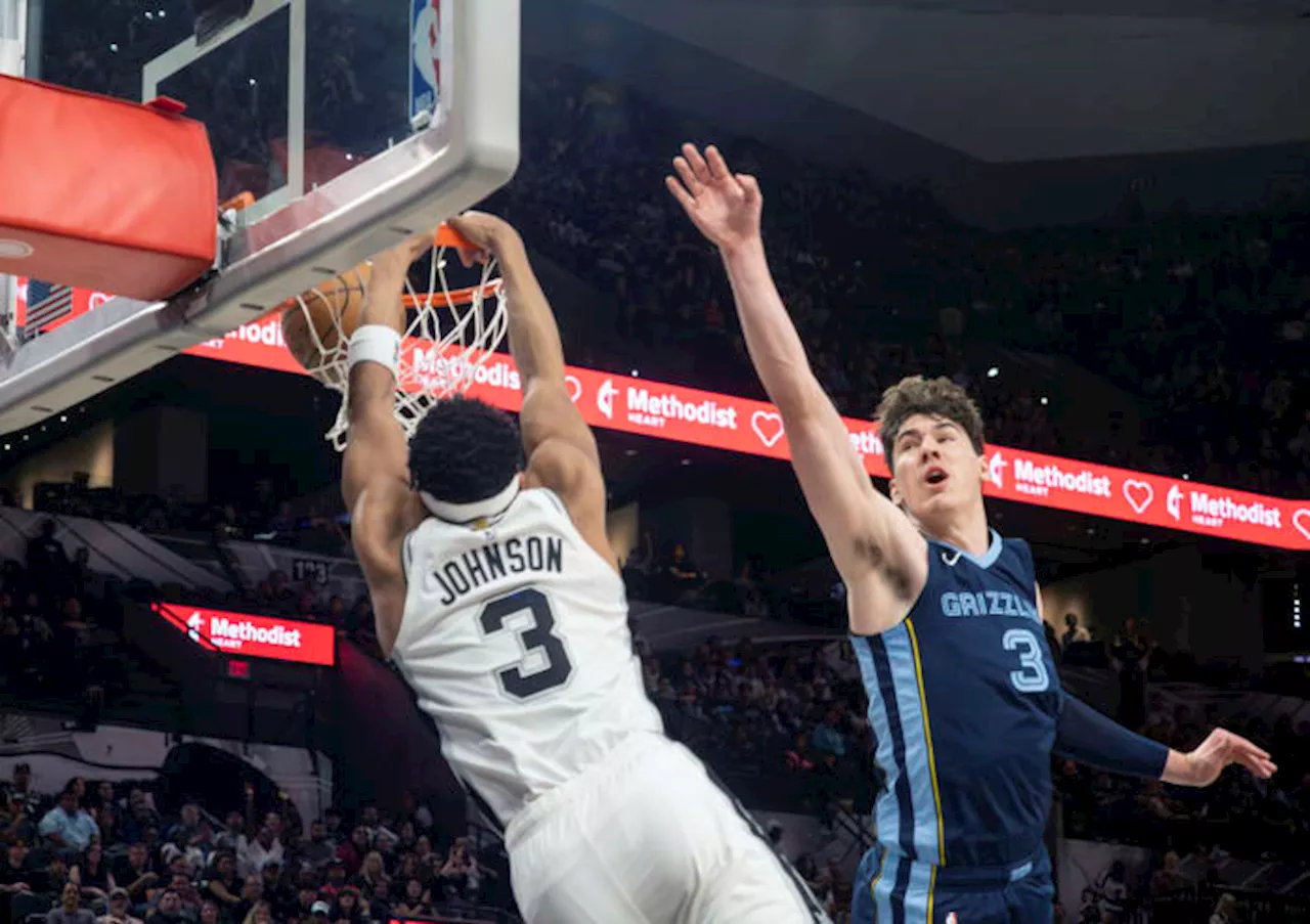 Jackson scores 28, including winner in final seconds, as Grizzlies top Wembanyama, Spurs, 99-97