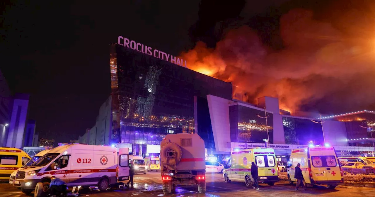 Mehr als 60 Tote bei Anschlag auf Moskauer Konzerthalle