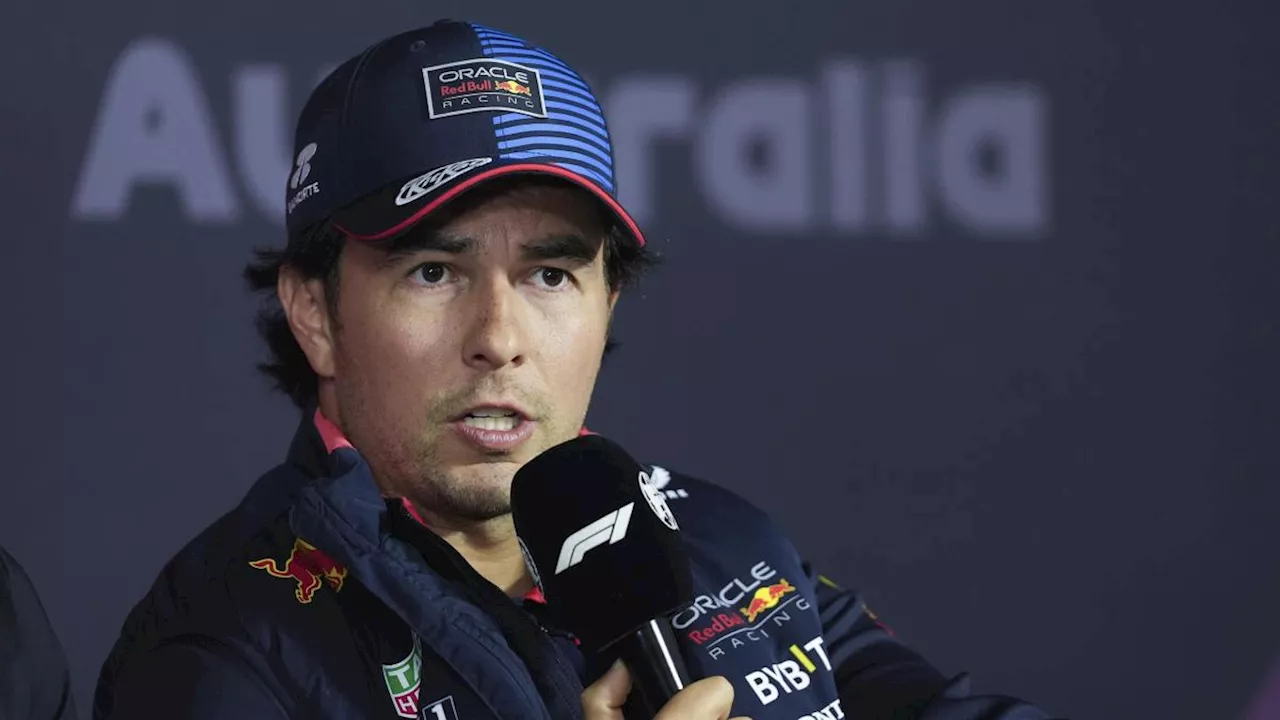 Checo Pérez rompe el silencio con inesperada reacción tras su sanción para el GP de Australia