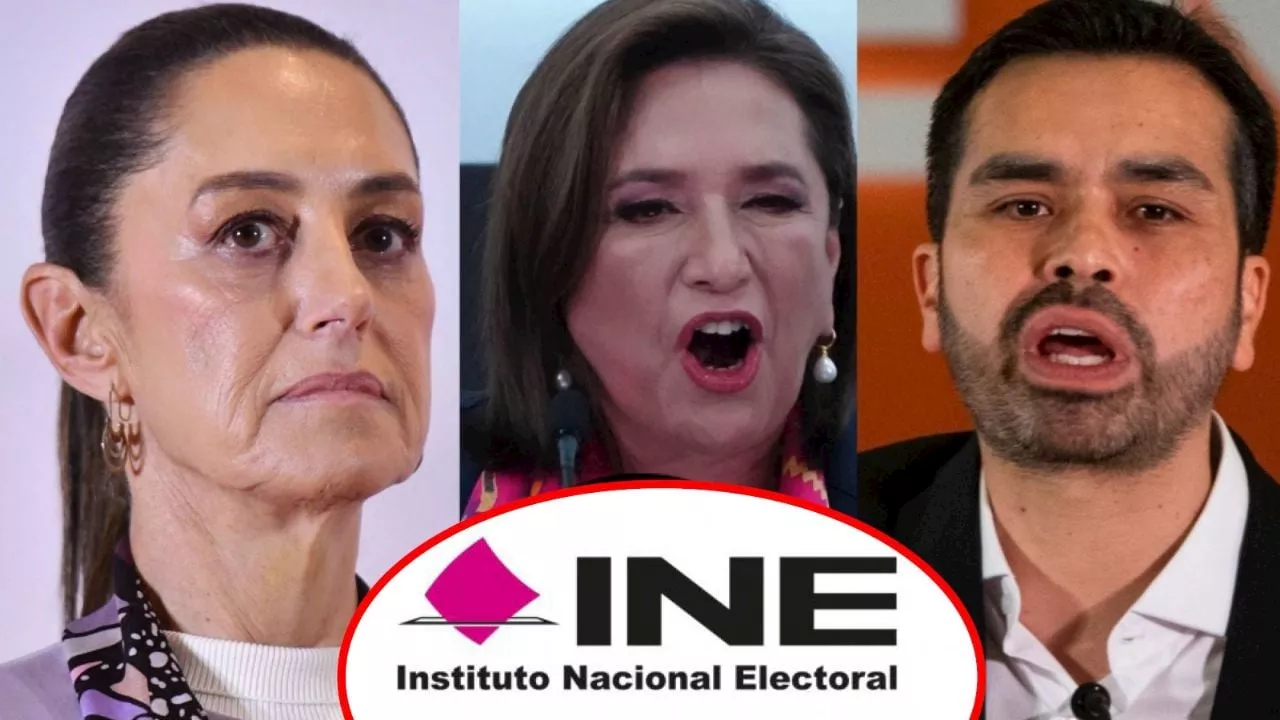 INE: Primer debate presidencial: ¿Quién va primero, Sheinbaum, Gálvez o Máynez?