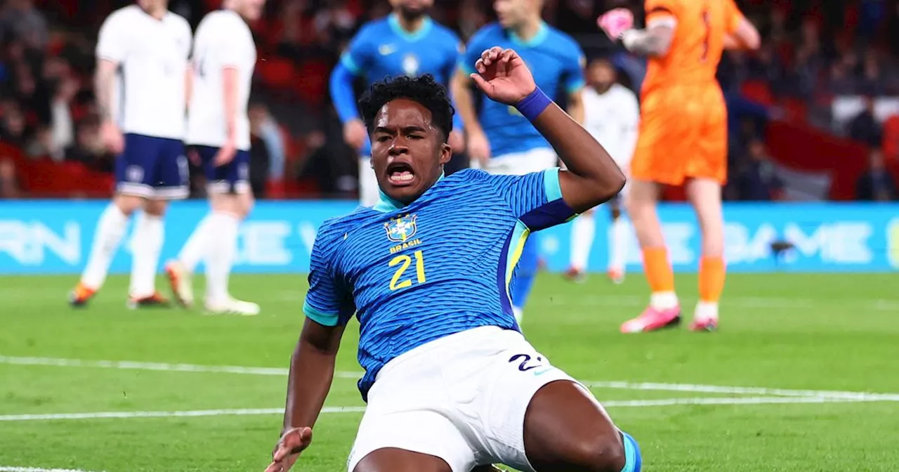 Victoire du Brésil contre l'Angleterre à Wembley