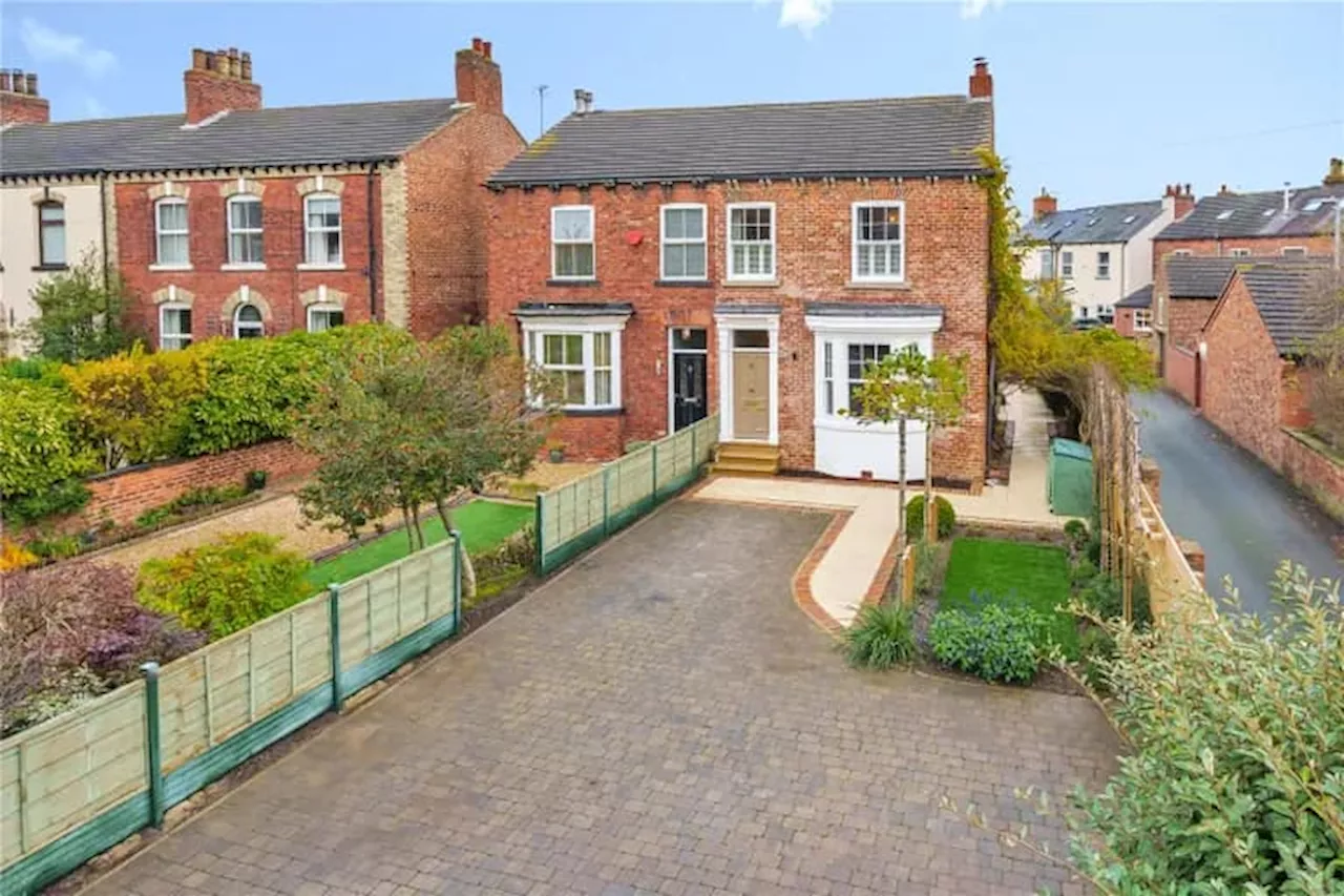 13 photos showing a completely renovated Victorian family home in Leeds with front and rear gardens