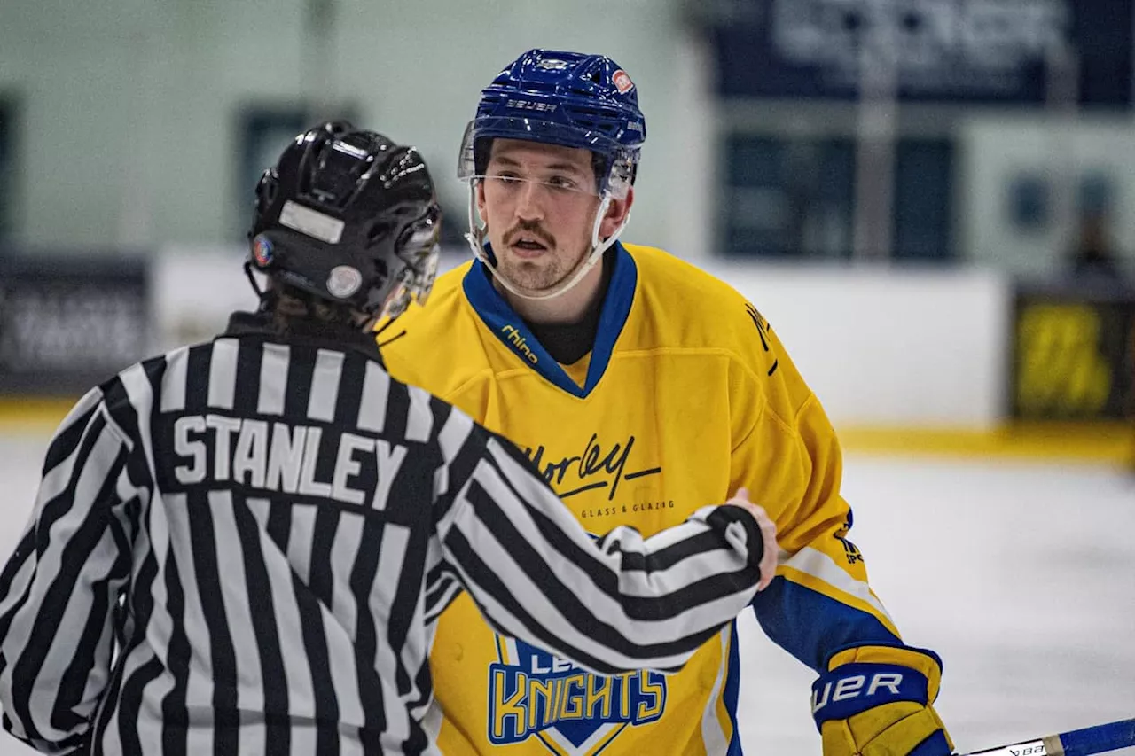 Sheffield Steeldogs v Leeds Knights - Matt Barron keen to build NIHL National play-offs momentum