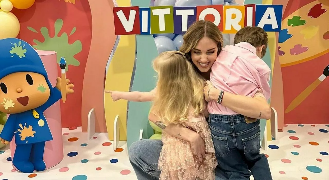 Chiara Ferragni e Fedez insieme al compleanno di Vittoria, il tema della festa stupisce tutti