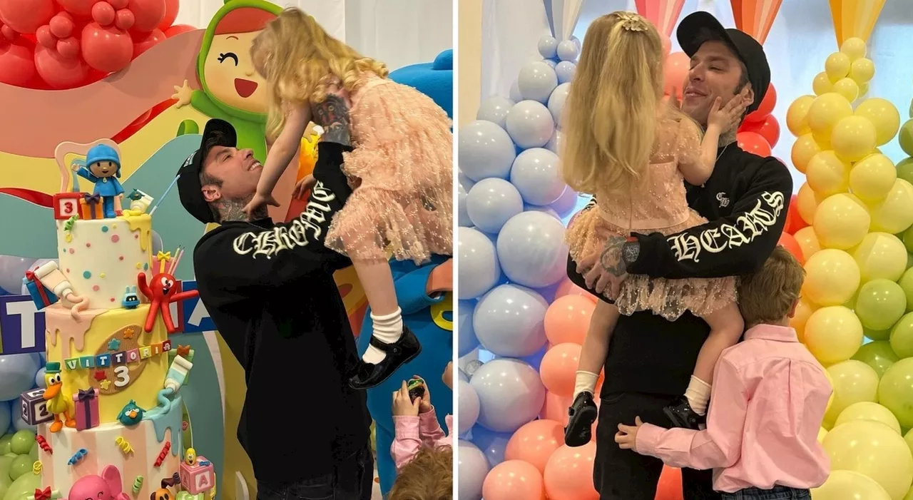 Fedez, Lino Banfi sulla torta di compleanno per la figlia Vittoria: il dettaglio (incredibile) che non sfugge