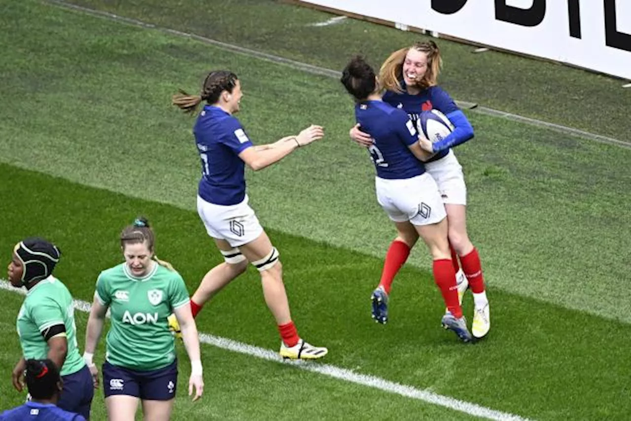 Les Bleues démarrent le Tournoi par une victoire bonifiée contre l'Irlande