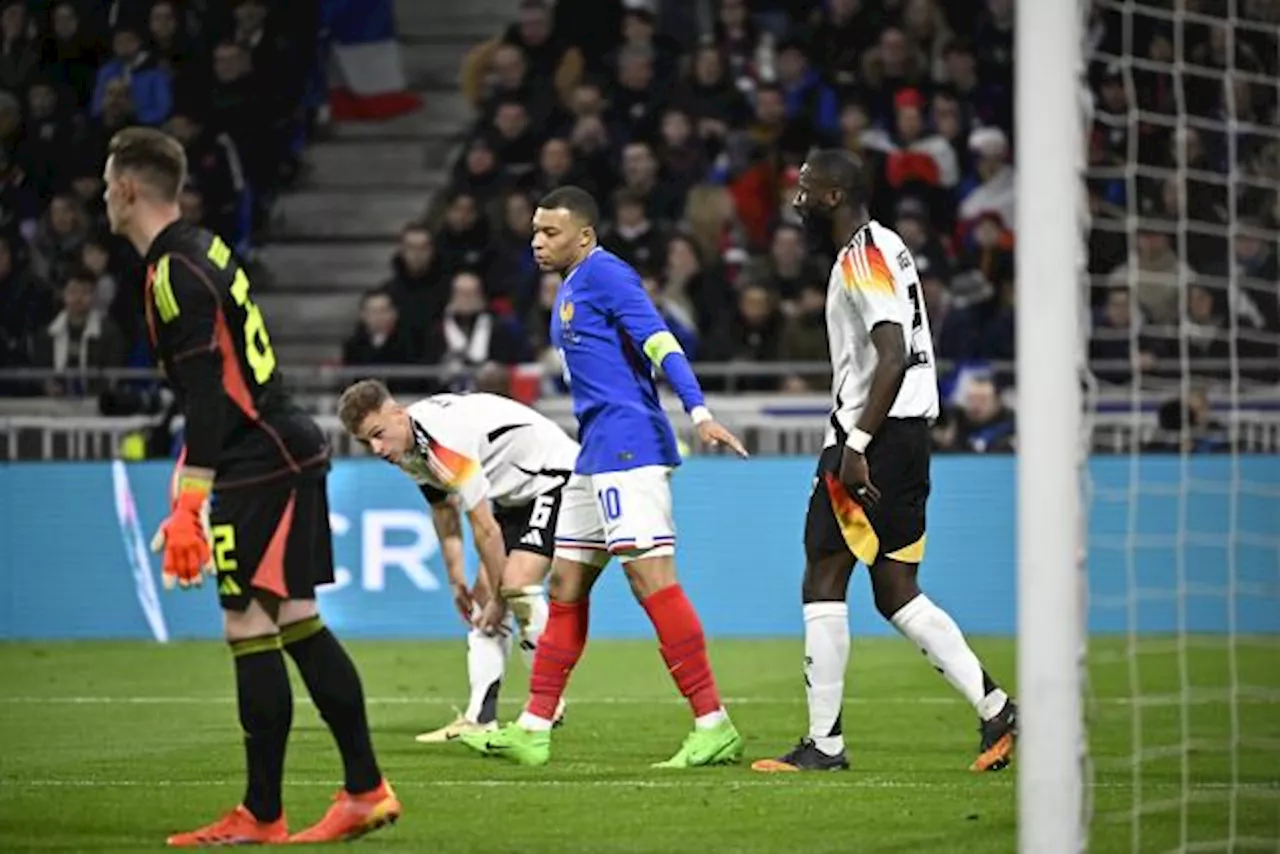 Les Bleus battus et à côté de leur sujet face à l'Allemagne en amical