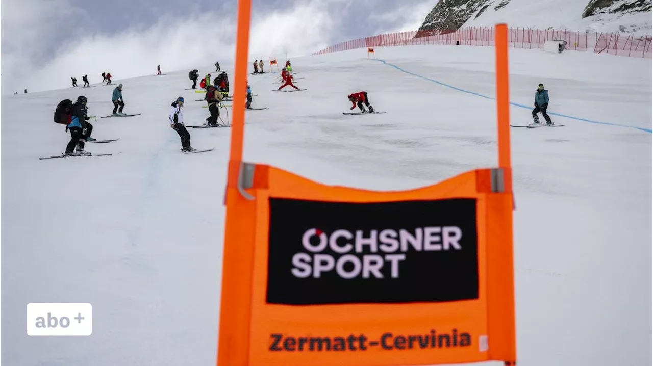 Versenken letztlich die Fahrer die umstrittene Gletscher-Abfahrt in Zermatt?