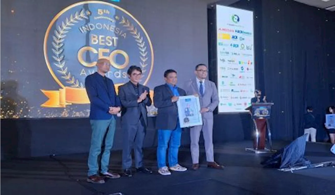 CEO BRI InsuranceRaih Penghargaan Indonesia Best 50 CEO 2024