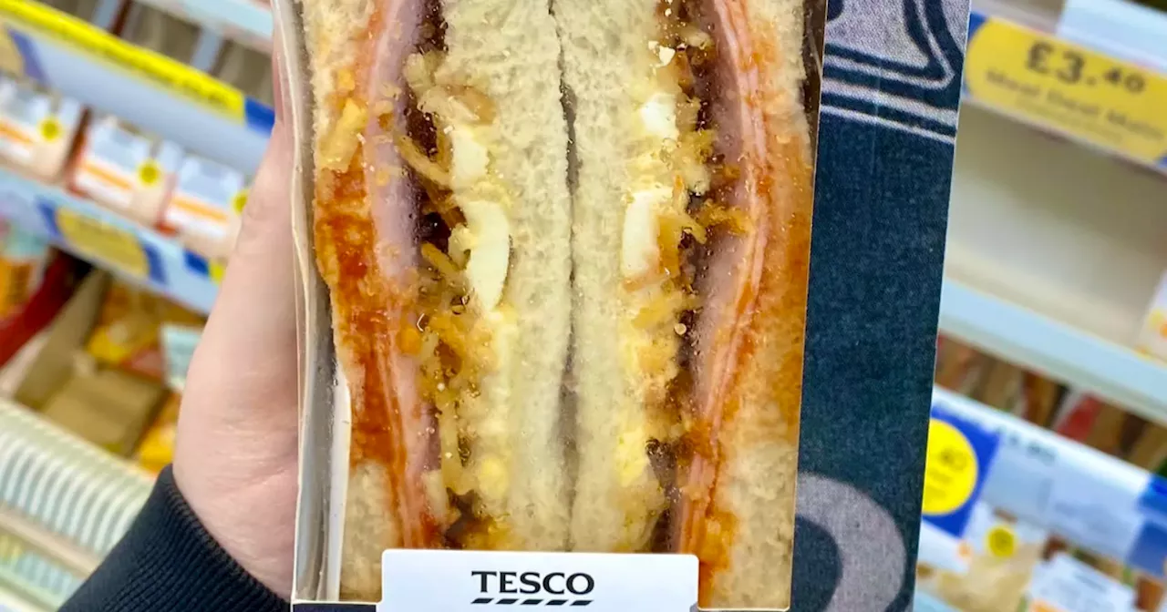 Shoppers divided over Tesco's new greasy spoon-inspired sandwich