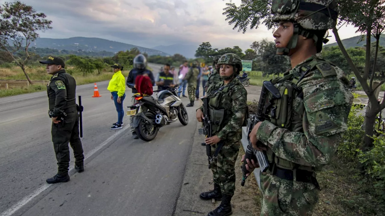 Más de 1.000 soldados garantizarán la movilidad en las vías de Antioquia durante Semana Santa