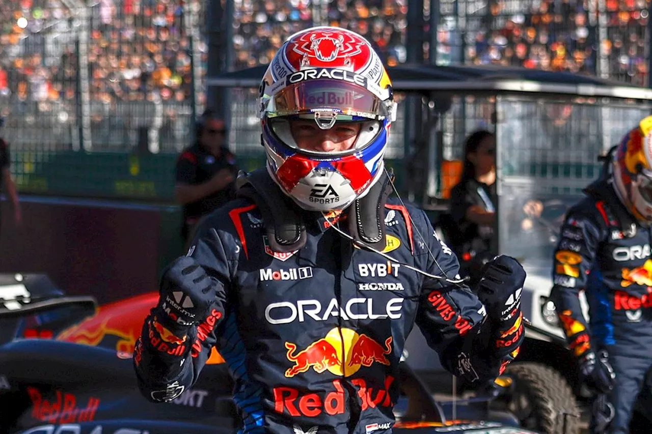 F1 Australian GP: Verstappen takes pole ahead of Sainz, Perez