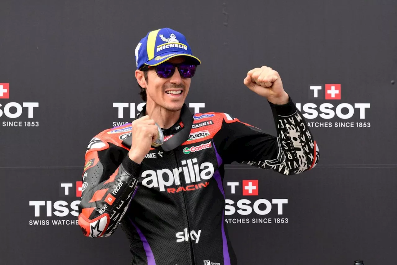 Vinales 'closes the circle' with first Aprilia win in Portugal MotoGP sprint