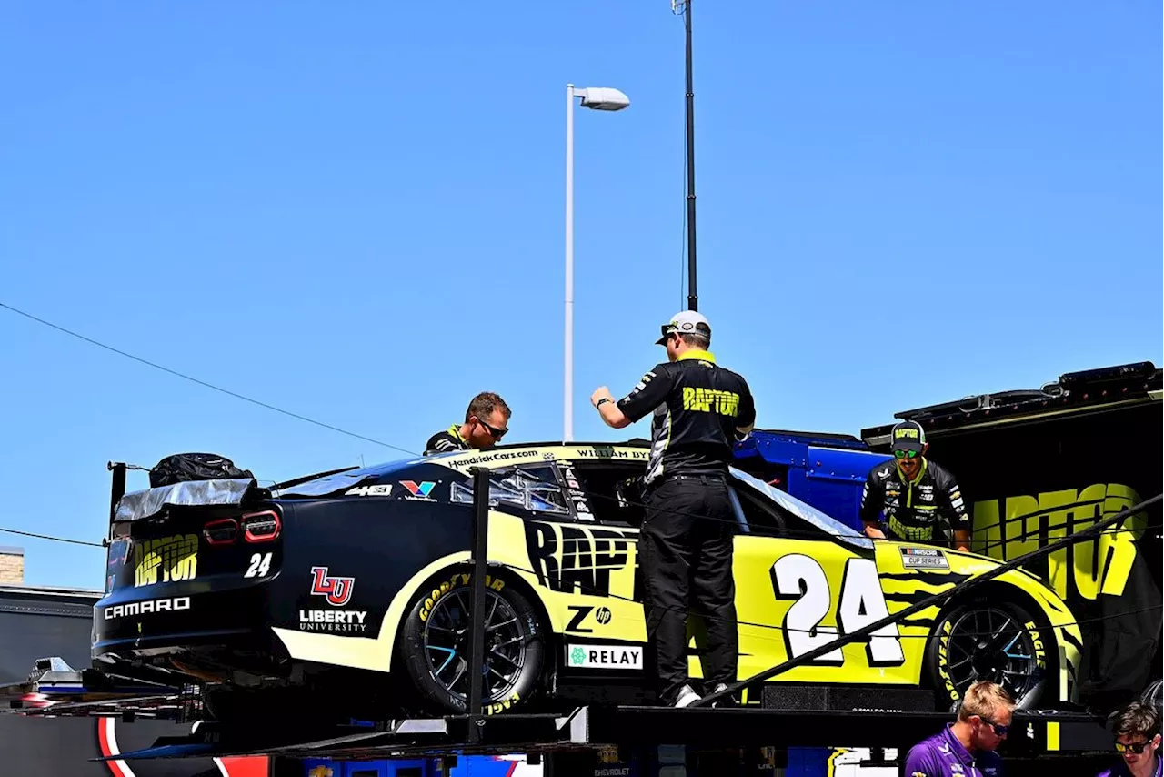 William Byron fastest overall in NASCAR Cup practice at COTA