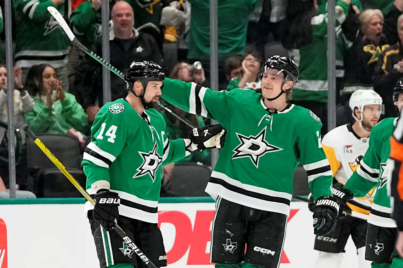 Jamie Benn scores twice, extends goal streak to 3 games as Stars beat Penguins