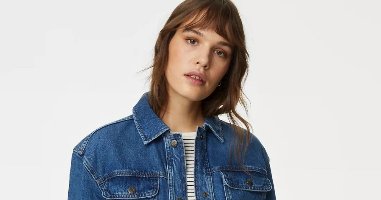 Marks & Spencer's new £45 denim shacket ‘looks expensive and pairs with dresses'